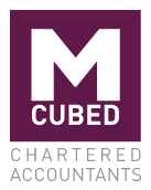 M Cubes Chartered Accountants in Leicester - logo