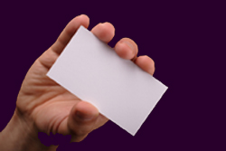 Business Card ?? Photographer: Tracy Hebden | Agency: Dreamstime.com